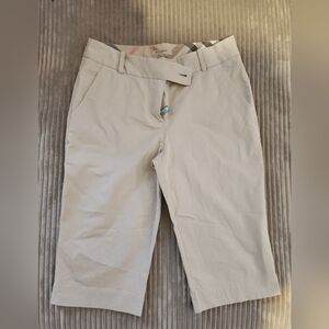 Burberry Cream Shorts
